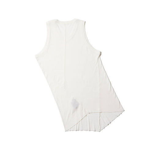 JULIUS 907CUM3 Off White / Asymmetrical Tank Top